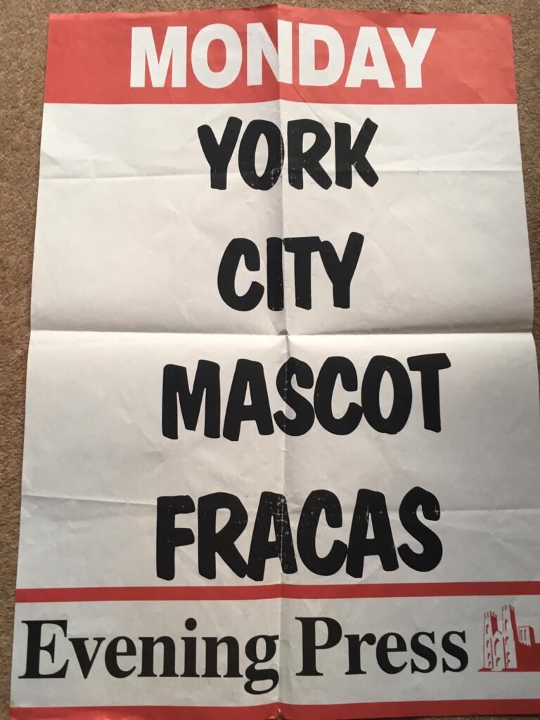 York City football mascot fracas makes the press headlines