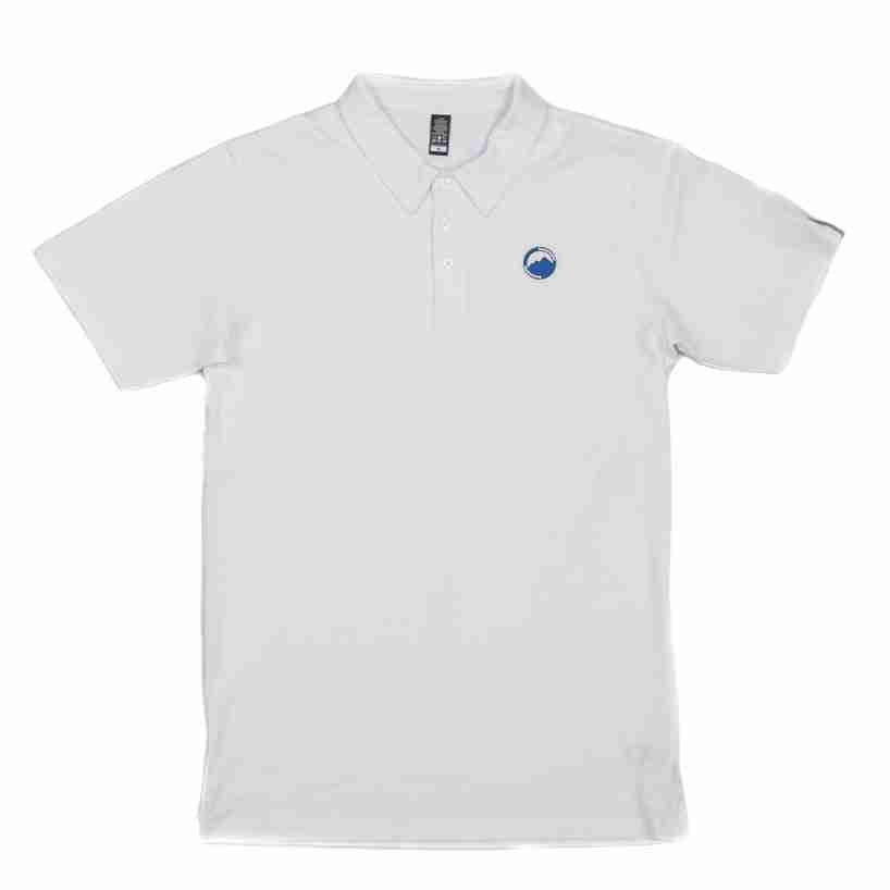 Fritidsklader Polo Shirt white pit to pit measurements